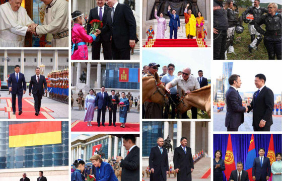  2021 оноос хойш 11 улсын төрийн тэргүүн Монгол Улсад айлчилжээ  