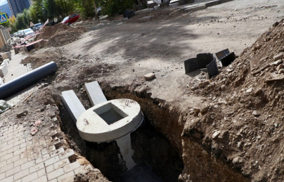 “Нархан” хотхоны ус зайлуулах шугамыг маргааш угсарч дуусна