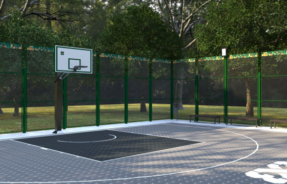 Олон улсын стандартын 3х3 сагсан бөмбөгийн талбайг 18 байршилд барьж байна