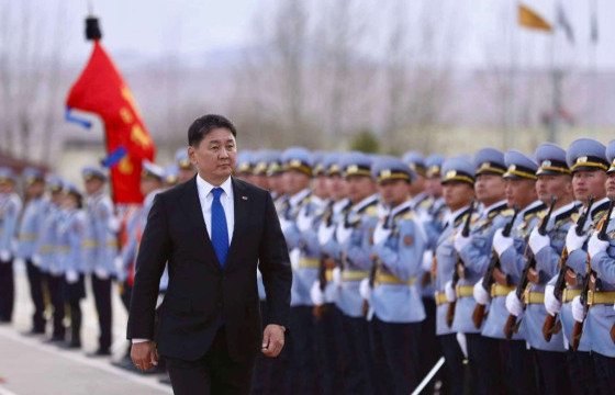 Монгол Улсын Ерөнхийлөгч У.Хүрэлсүх Зэвсэгт хүчний 330 дугаар ангид ажиллав