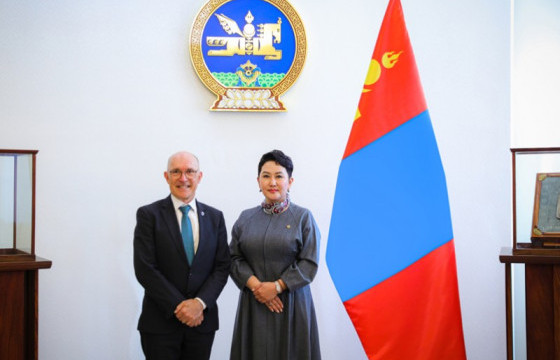 Гадаад харилцааны сайд Б.Батцэцэг ЦТБХГБ-ын Гүйцэтгэх нарийн бичгийн даргатай уулзав