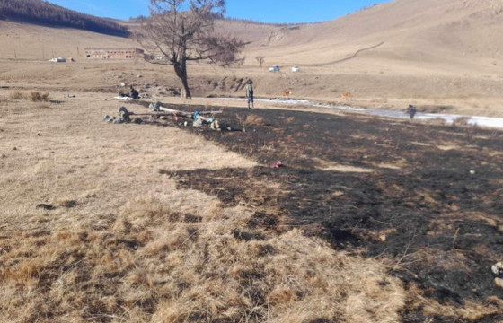 Богд уулын дархан цаазат газарт гал алдсан байсныг унтраажээ