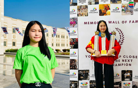 Э.ҮҮРИЙНЦОЛМОН: БИ ОЙ ТОГТООЛТЫН ДЭЛХИЙН ДӨРВӨН РЕКОРДЫГ ЭЗЭМШДЭГ Ч ХҮРЭХИЙГ ХҮСДЭГ ОЛОН ЗОРИЛГО БИЙ