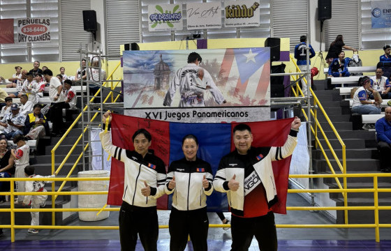 Н.Гэрэлмаа, Б.Мөнх-Оргил нар Пан-Америкийн аваргаас алтан медаль хүртжээ