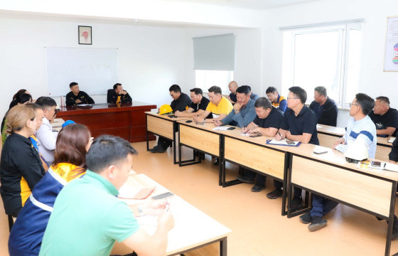 Тавантолгой түлш компанийн удирдлагууд Зүүн үйлдвэрийн өвлийн бэлтгэл ажилтай танилцлаа