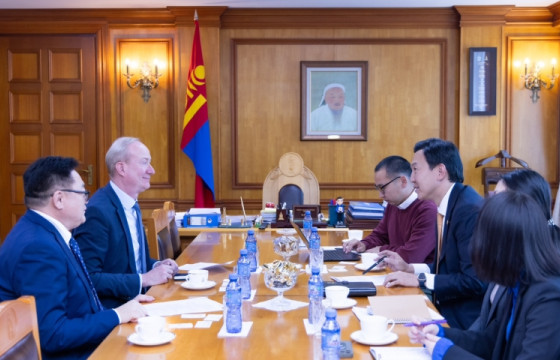 ЗГХЭГ-ЫН ДАРГА Н.УЧРАЛ ЕВРОПЫН СЭРГЭЭН БОСГОЛТ, ХӨГЖЛИЙН БАНКНЫ СУУРИН ТӨЛӨӨЛӨГЧ ХАННЕС ТАКАЧИЙГ ХҮЛЭЭН АВЧ УУЛЗЛАА