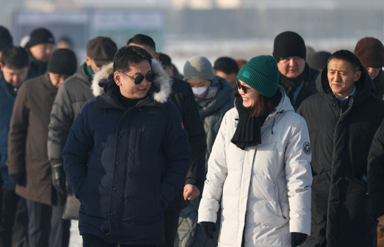 Ерөнхийлөгч У.Хүрэлсүх Хавдар судлалын үндэсний хоёрдугаар төв барих газарт ажиллалаа