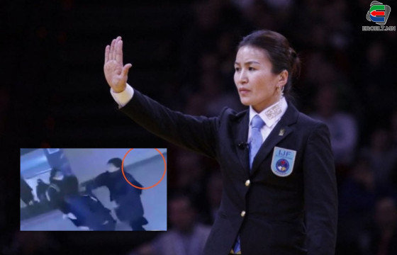 Жүдо бөхийн олимпын зэрэглэлийн шүүгч Т.Энхцэцэгийн шавиа зодсон бичлэг ил боллоо