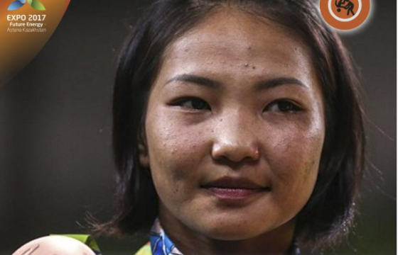 ЭНЭ ӨДӨР ОЛИМП, ДЭЛХИЙН ХҮРЭЛ МЕДАЛЬТ Г.ОТГОНЦЭЦЭГ МЭНДЭЛЖЭЭ