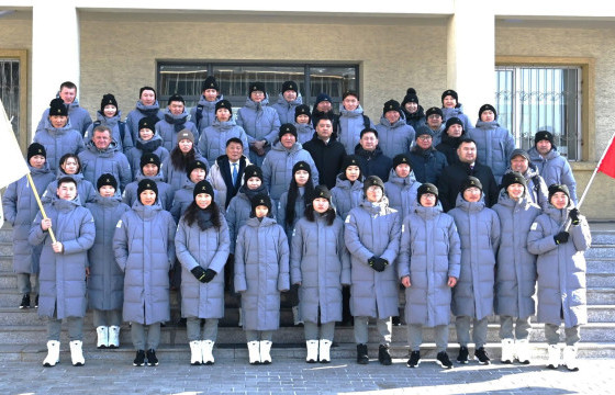 “ ХАРБИН-2025” наадамд өрсөлдөх тамирчдад хүндэтгэл үзүүллээ