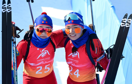 МОНГОЛЫН БИАТЛОНЫ ЭМЭГТЭЙ ТАМИРЧИД 16-20  ДУГААР БАЙРТ ОРЛОО