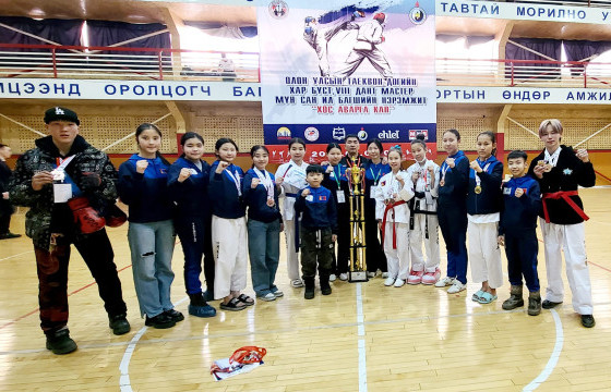 “Мөнх хөх сүлд” клубийн тамирчид 23 алт, 14 мөнгө, 19 хүрэл медаль хүртжээ
