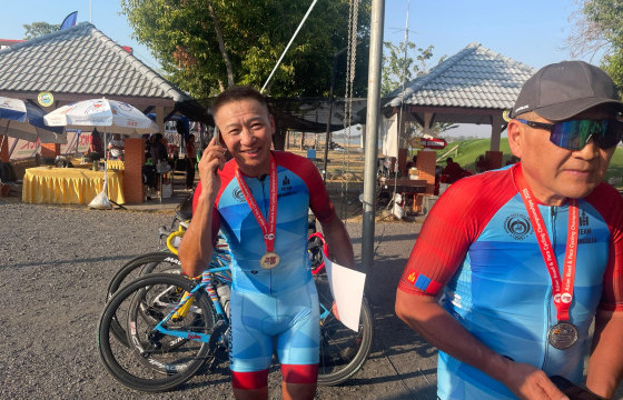 Д.Шинэбаяр дугуйн “Мастерс” ангиллын Ази тивийн аварга боллоо