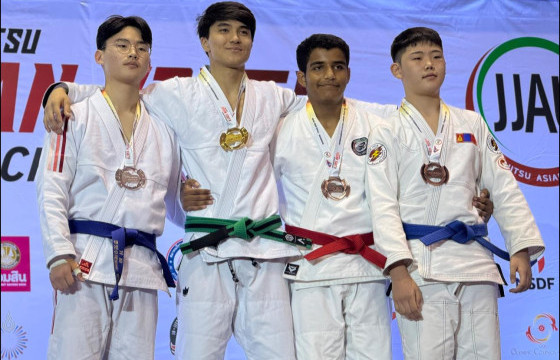 Б.Амар жюү жицүгийн Азийн аваргаас хүрэл медаль хүртжээ