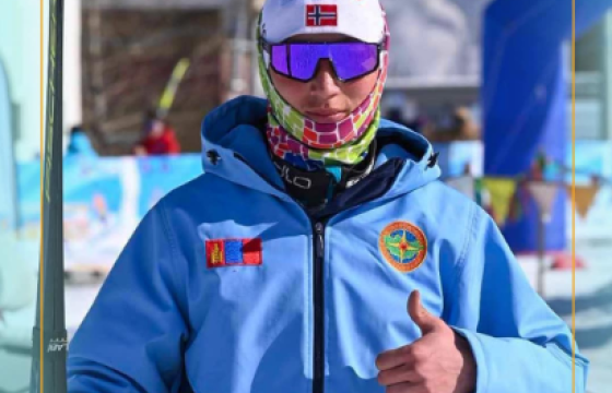 С.Мөнхжаргал хүүхдийн спортын наадмын цанын 10 км-т түрүүллээ