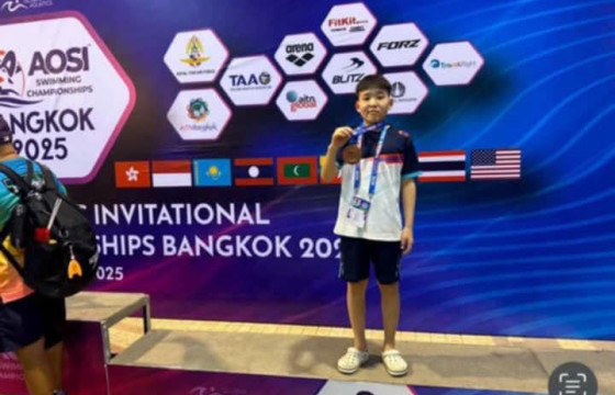 Д.Эрдэнэбаяр усан сэлэлтийн Азийн аваргаас хүрэл медаль хүртжээ