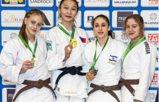 Б.Гүндэгмаа жүдо бөхийн Европын цомын тэмцээнээс алтан медаль хүртжээ