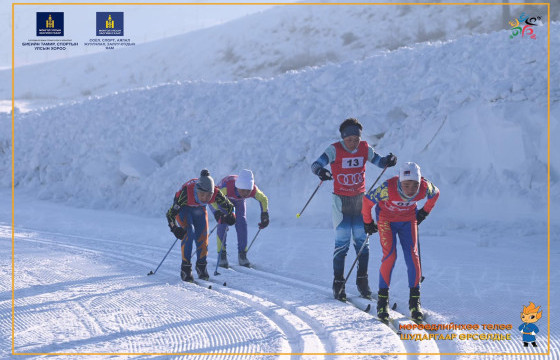 Хүүхдийн спортын наадмын цанын сонгомол төрлийн аваргууд тодров