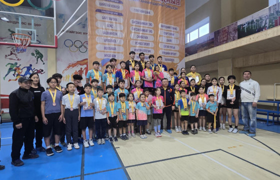 Хүүхдийн спортын наадмын ширээний теннисний тэмцээн боллоо