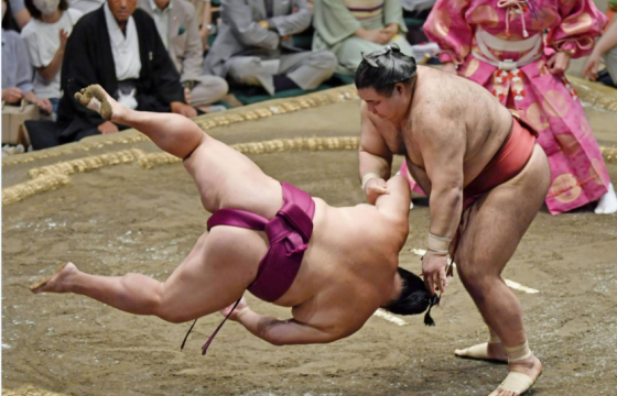 Харү башёгийн ес дэх өдрийн барилдаан өндөрлөв