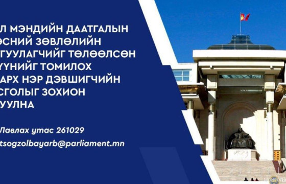Эрүүл мэндийн даатгалын үндэсний зөвлөлийн даатгуулагчийг төлөөлсөн гишүүнийг томилох нэр дэвшигчийн сонсгол болно