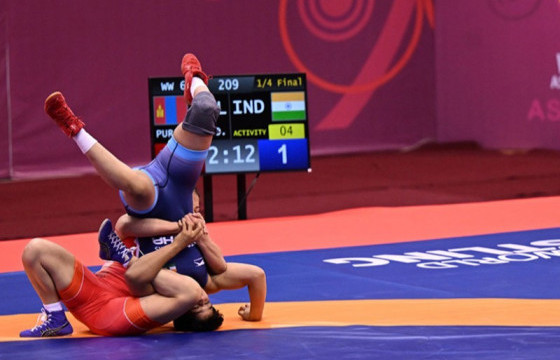 Чөлөөт бөхийн Азийн аваргын эрэгтэйчүүдийн барилдаан эхэллээ