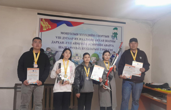 Дарханы хүүхдийн наадмын буудлагын аваргууд тодорлоо