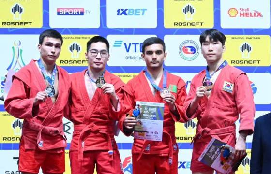 Ц.Төгсболд байлдааны самбо бөхийн Ази тивийн аварга боллоо