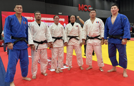 Жүдо бөхийн Азийн аваргын хүнд жинд барилдах манай бөхчүүдийн оноолт