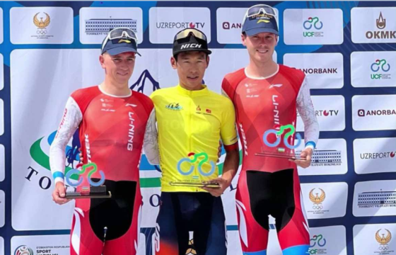 Б.Тэгшбаяр “Tour of Bostonliq 2025”-ын эхний гараанд түрүүлж, “Шар цамц” өмсөж эхэллээ