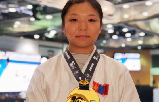 Б.Наранхишиг жюү жицүгийн “Абу Даби-2025” гранд сламын аварга боллоо