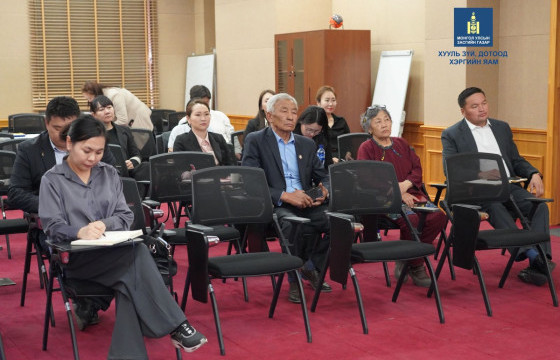 “Хөгжлийн бэрхшээлтэй хүний эрхийг хангах асуудал хариуцсан албан хаагчдыг чадавхжуулах” уулзалт боллоо