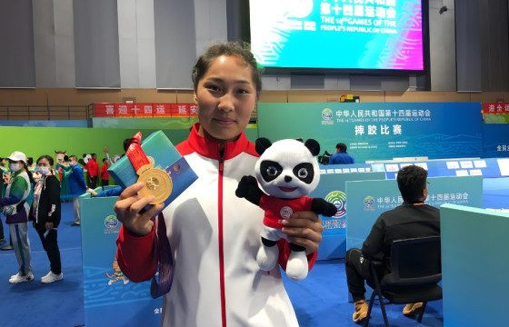 Чандаганцагаан чөлөөт бөхийн Бүх Хятадын улсын аварга болжээ