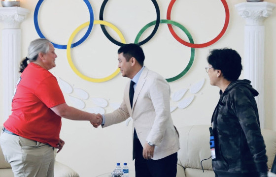 Олон улсын спорт солилцооны сургагч багш нарыг хүлээн авч уулзав