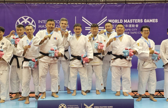 “World masters games-2025”-аас жүдо бөхийн эрэгтэй багт алтан медаль хүртжээ