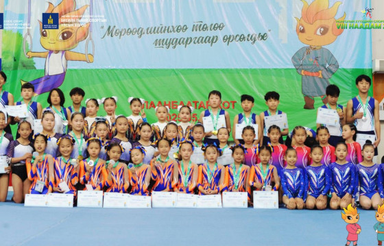 Хүүхдийн наадмын гимнастикийн аваргууд тодров