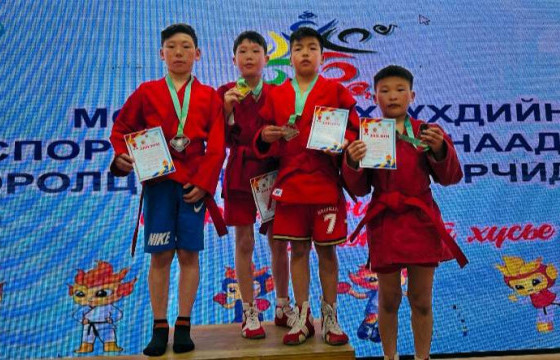 Хүүхдийн наадмаас СХД-ийн самбо бөхийн баг 2 алт, 2 мөнгө, 2 хүрэл хүртэв