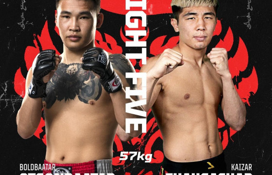 Б.Отгонбаатар, Казахстаны Жаукашартай тулалдана