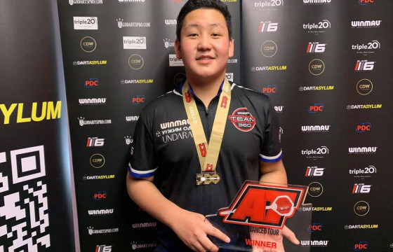 Х.Тэргэл дартсын дэлхийн чансааг тэргүүлж эхэллээ