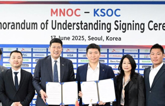 МҮОХ Өмнөд Солонгосын Олимпын хороотой хамтран ажиллана