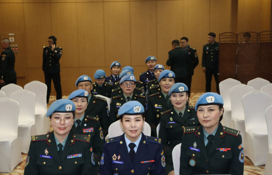 МОНГОЛЫН ЭНХИЙГ САХИУЛАГЧИД ЖЕНДЭРИЙН ТЭГШ БАЙДЛЫН ҮЛГЭР ЖИШЭЭ БОЛЛОО