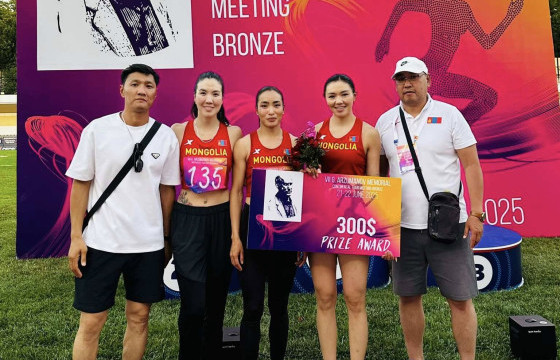 Хөнгөн атлетикийнхан Узбекистаны олон улсын тэмцээнд амжилттай оролцов