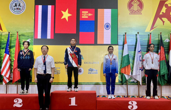 Э.Намуунаа муайтайгийн Азийн аваргаас хүрэл медаль хүртжээ