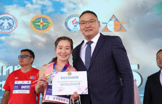 Б.Номин-Эрдэнэ “Иргэдийн марафон-2025” түрүүлжээ