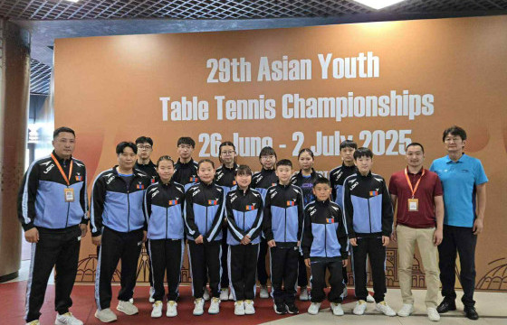 Ширээний теннисний өсвөрийн Азийн аварга өндөрлөв