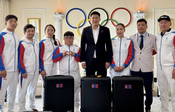 МҮОХ дэлхийн наадмын эрх хүртсэн тамирчдыг хүлээн авч уулзлаа