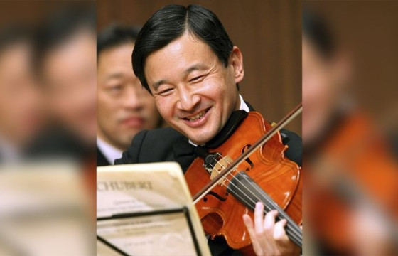 Японы эзэн хаан “Морин хуур” чуулгатай хамтарч хийл хөгжмөөр тоглов