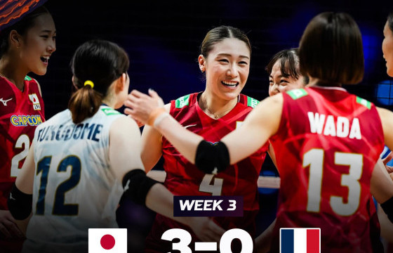 Японы волейболын баг Францын багийг 3:0-ээр хожлоо