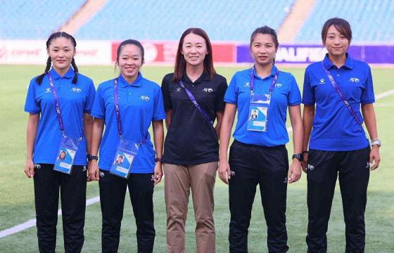 Ө.Батцэцэг хөл бөмбөгийн Азийн аваргыг амжилттай шүүлээ