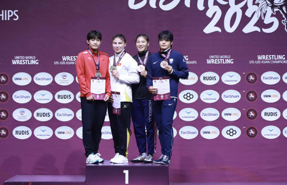 Э.Одгэрэл чөлөөт бөхийн “U20”-ийн Азийн аваргаас хүрэл медаль хүртжээ